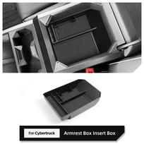 for Tesla Cybertruck 2025 2025 Center Console Armrest Storage Box Car Tray Organizing Tidying Auto Interior Accessories  Black