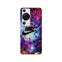 Coque Huawei P60 Pro nike logo noir stylé Rose Vif Violet Bleu Maniacase
