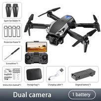 2025 Naujas H18 RC Mini Dronas 4K HD Dviguba Kamera Kliūčių Vengimas Sklandymas Sulankstomas Mini RC Sraigtasparnis WIFI GPV Kvadkopteris Žaislas Vaikams Dovana 1 Battery