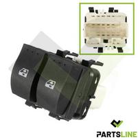 Bouton de Lève Vitre Avant Gauche Côté Conducteur compatible avec CLIO III MODUS THALIA II TWINGO II - 214943A 214943B 8200214943