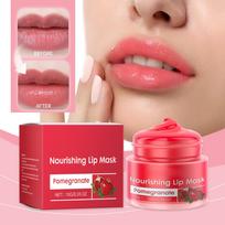 Pomegranate Lip Mask Moisturizes And Nourishes The Lips To Make Them Moist And Shiny One Size