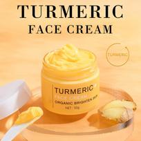 Turmerics Face Cream Skin Care Moisturizing And Rejuvenating Concealer And Moisturizing One Size geltona