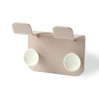 Hair Dryer Rack Self-Adhesive Hairstyling Straightener Blower Brushes Holder Toilet Storage Shelf Space-Saving Organizer rožinė