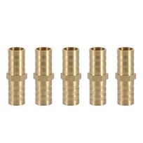 Žalvarinis dygliuotas tiesus 2 krypčių vamzdžio jungiklis vamzdžių sujungimo mova 681012141620mm 10mm(5pcs)