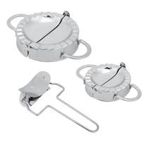 304 Stainless Steel Manual Dumplings Mold Dumpling Wrapper Making Mold Kitchen Utensils white