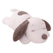 Cartoon Sleeping Dog Plush Toy Stuffed Puppy Soft Huggable Pillow Cartoon Animal Toy Baby Girls Christmas Birthday Gift Present 55cm