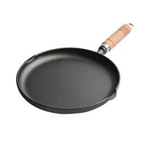 9/10 Inch Cast Iron Frying Pan Non Stick Chefs Pan With Handle Omelette Pan Kitchen/Camping Cookware black