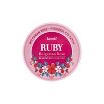 [KOELF] Ruby & Bulgarian Rose Hydrogel Eye Patch 60pcs - Brightening & Anti-Wrinkle 1.4g X 60 pieces (1PCS)