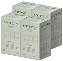 Secret Day For Nature Organic Sanitary Napkins 4 packs, 4 types, choose 1 (medium / large / overnight / long panty liner) Long panty liners 40 sheets*4 packs beige