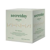 Choose 1 of 4 types of Secret Day for Nature sanitary pads (Long Panty Liner 40P / Medium 14P / Large 12P / Super Long Overnight 8P) Fornature medium size 14 sheets white