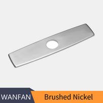Kitchen Bathroom Accessories Black Finish Kitchen 10-inch Sink Faucet Hole Cover Deck Plate Useful for Kitchen 4013