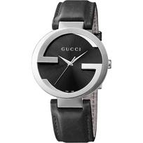 Gucci YA133501 Susikertantis juodas ciferblatas moteriškas laikrodis 29