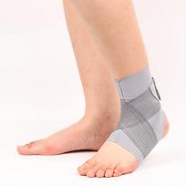 Unisex Sports Compression Ankle Support for Recovery and Protection pilka spalva