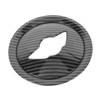 Steering Wheel Center Cover Trim Carbon Fiber Style Logo Emblem Decorative Sticker for Cooper R54
