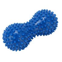 Double Massage Ball Muscle Pain Relief Yoga Gym Fitness Ball for Leg Back Shoulder blue