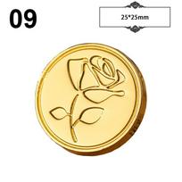1PC Elk Alloy Head Scrapbooking Cards Candle Wax Seal Stamp Craft Supplies Gold DIY Christmas Wax Seal Stamp Wedding Invitations