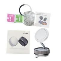 Magnetinis telefono laikiklis, skirtas MagSafe N52 magnetiniam žiedui, telefono laikiklis, sulankstomas, universalus, skirtas automobiliui balta