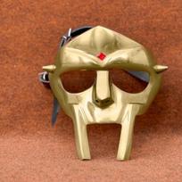 MF Doom Gladiatoriaus Kaukė Patvari Plieninė Veido Kaukė su Žalvario Apdaila Cosplay, Kostiumams Unikali Kalėdinė Dovana