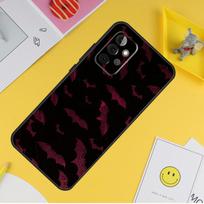 Halloween Vampire Bats Case For Samsung Galaxy A54 A34 A14 A13 A33 A53 A12 A32 A52 A71 A51 A15 A25 A35 A55 Cover Samsung A72 white
