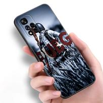 Hot Pubg Game Black Silicone Phone Case For Xiaomi POCO X3 X4 NFC F5 M3 M4 M6 X5 X6 Pro F3 F4 GT 5G C55 C65 M5 POCO F5 Pro 5G
