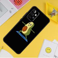 Avokado Joga Juokingas Raštas Telefono Dėklas Samsung Galaxy A53 A33 A13 A12 A32 A52 A14 A34 A54 A15 A25 A35 A55 A71 A51 Samsung A21S