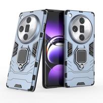 Shockproof Case For OPPO Find X7 Ultra GNB X6 Pro X5 Lite X3 X2 Neo Pro 5G Ring Stand Back Phone Cover Find X7 Ultra 5G GNB mėlyna