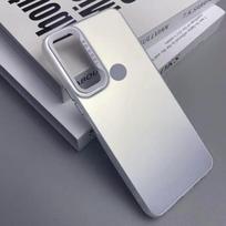 Telefono dėklas Infinix Hot 9 Play Infinix Smart 4 plus dėklui Matinis Lazerinis Spalvotas Bamperis Šarvuotas Smūgiams atsparus Dangtelis Infinix Hot 9 Play gray