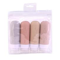 1 rinkinys 90 ml dozavimo buteliukas silikoninis kelioninis buteliukas nepralaidus papildomas spaudžiamas tūbelė tualeto reikmenims, pagardams white