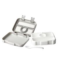4/5 Squares Multifunctional Leak-Proof Bento Box Portable Lunch Sealed Salad  Fruit Tableware Box Picnic Food Storage Container white