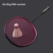 Guangyu Anglies Pluošto 72g Itin Lengva Badmintono Raketė Suaugusiems - Ofensyvi, Uniseksas