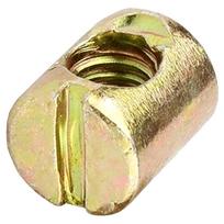 Colored Zinc-Plated Hollow Horizontal Hole Hammer Nut M6 for Furniture