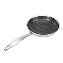 Nelipnus keptuvas, galima plauti indaplovėje, keptuvė, tinkama indukcinei viryklei, dujinei viryklei, dvipusis 20cm / 7.9in gray