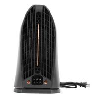 Desktop Air Heater Electric Powerful Mini Fast Radiator Fan Energy Saving Room Warmer Black black