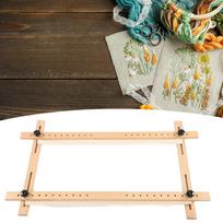 60x100cm Wooden Embroidery Frame Hoop Square Shape DIY Crossed-Stitch Craft Sewing Accessory