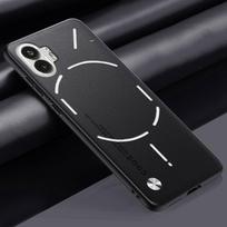 Luxury PU Leather Case For Nothing Phone 2 Phone2 5G Back Cover Matte TPU Silicone Shockproof Full Protection Phone Case Coque Nothing Phone 2 juoda
