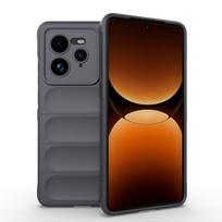 For OPPO Realme GT7 Pro 5g Back Cover Phone Case Shockproof Armor Anti-Fall Corner reinforcement Protect Kickstand Coque Funda For Realme GT7 Pro tamsiai pilka spalva