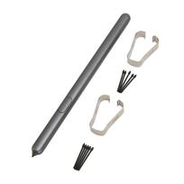 Tablet Touch Pen with 10 Tips 4096 Pressure Sensitivity Precise Control Stylus Pen for Galaxy Tab pilka spalva