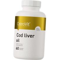 Atlantic Cod Liver Oil with Vitamins A and D, Cod Liver Oil, Ostrovit 60caps (67250014) 60caps