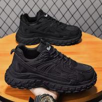 Brand Tenis Shoes for Men Breathable Casual Shoes Quality Men's Sneakers Increased Non-Slip Man Walking Shoes Tenis De Hombre 39 juoda