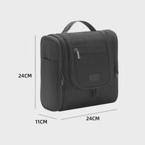 Large-Capacity Splash-Proof Travel Bag with Dual Openings & Hooks