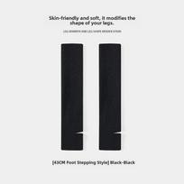 Moteriškos žieminės vilnonės megztos kojinės, storintos ir šiltos, nesipūkuojančios iki blauzdų, DWZ03 One Size black