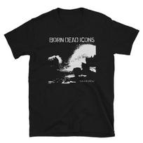 230 Gsm 100% Cotton Born Dead Iconsunlearn Shirt XXS juoda