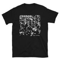 230 Gsm 100% Cotton Los Crudoscobardes Shirt XXS juoda