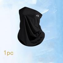 Vasarinė ledo šilko apsaugos nuo saulės kaukė moterims, UV apsauga važiuojant dviračiu, kaklo skara nuo saulės, ilga kaklo kaukė, veido kaukė vyrams 1pc pearl white white