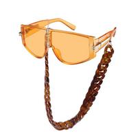Sunglasses Women Chain Sunglasses Women Tide Sunglasses Necklace Glasses Shade