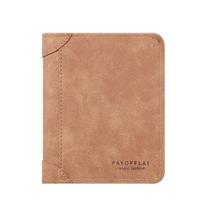 Sleek Minimalist Wallet with Secure Clutch Card Case - Versatile Solid Color, Multiple Slots for Organized Everyday Use
