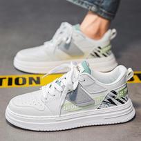 Men's Shoes Spring Versatile Casual Tide Shoes Junior High School Students Sports Heightened White Tide Shoes 39