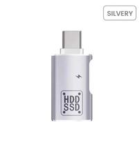 For HDD SSDType C OTG Adapter USB-C Male To USB 2.0 Female With Type-C Charging Port Adapter  For Xiaomi Huawei Connector sidabras