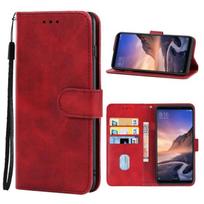 Leather Phone Case For Xiaomi Mi Max 3 Pro For Xiaomi Mi Max 3 Pro raudona