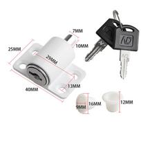 Sliding Door Window Locks With 2 Keys Baby Child Safety Protection Antitheft Door Window Security Lock Catches Set